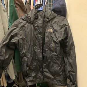 Women’s north face rain jacket. Small.